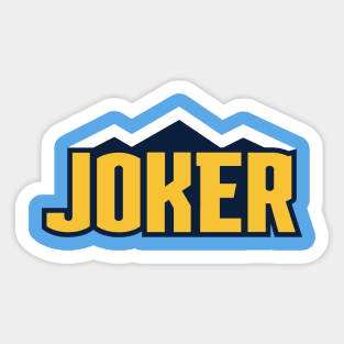 Joker Mountains Sticker